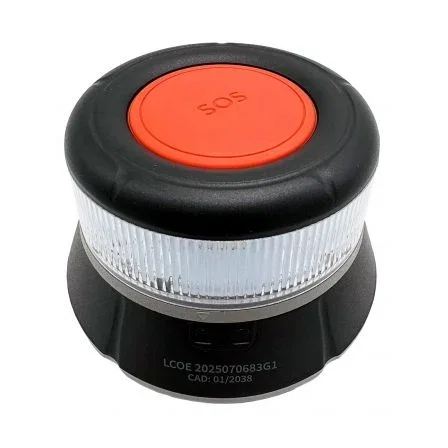 Zte Luz Baliza de Emergencia V16 Homologada Geolocalizable Base Imantada Funciona a Pilas