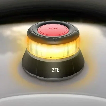 Zte Luz Baliza de Emergencia V16 Homologada Geolocalizable Base Imantada Funciona a Pilas