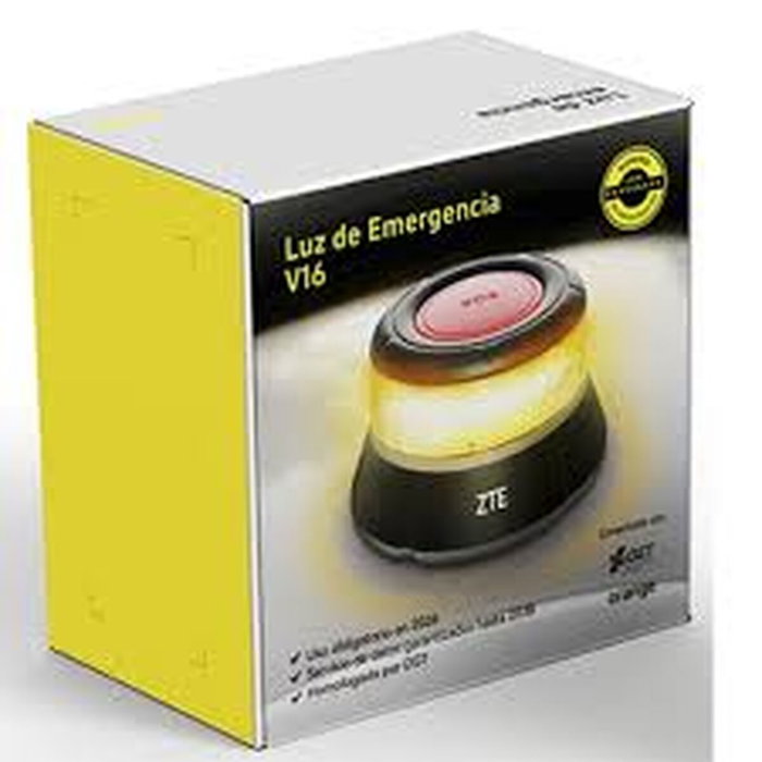 ZTE E1 Baliza de Emergencia V16 Geolocalizable con Base Imantada