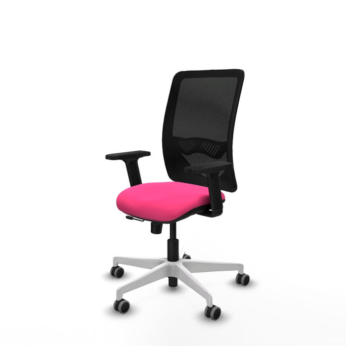 PIQUERAS Y CRESPO Silla de oficina Zulema Rosa y Negro PIQUERAS Y CRESPO Silla de oficina Zulema Rosa y Negro