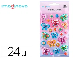 Imaginovo Pegatinas Magic Dreams con Relieve 190x105 mm en Blister