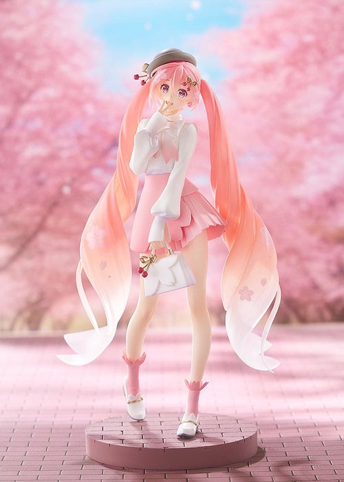 Character Vocal Series 01: Hatsune Miku Estatua PVC Pop Up Parade Sakura Miku: Hanami Outfit Ver. 23 cm Character Vocal Series 01: Hatsune Miku Estatua PVC Pop Up Parade Sakura Miku: Hanami Outfit Ver. 23 cm