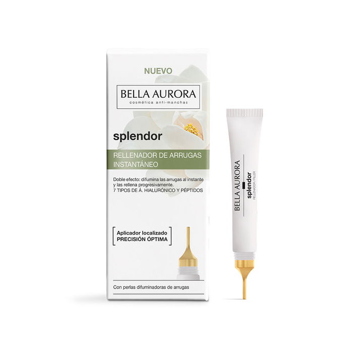 Bella Aurora SPLENDOR Rellenador de Arrugas Instantáneo 12 ml con Ácido Hialurónico y Péptidos Efecto Lifting Bella Aurora SPLENDOR Rellenador de Arrugas Instantáneo 12 ml con Ácido Hialurónico y Péptidos Efecto Lifting