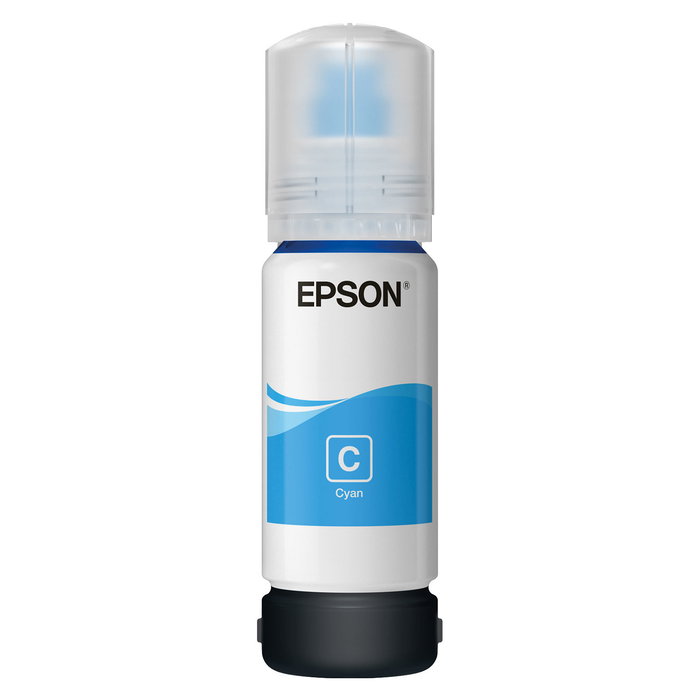 Epson Tinta EcoTank Cyan Botella 1 lb (0.45 kg) para Impresoras de Tinta Recargable