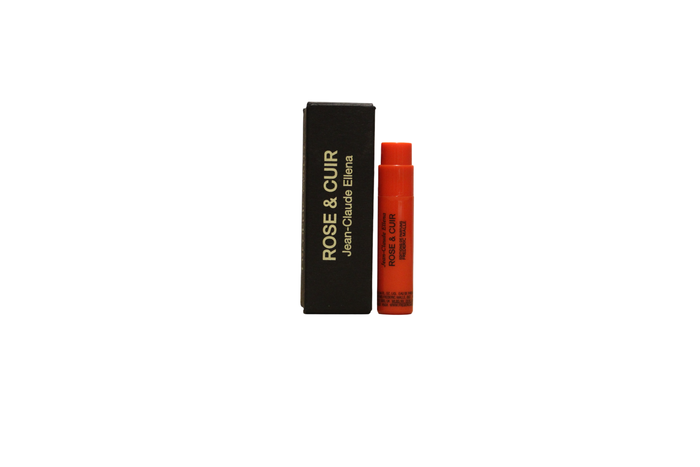 Rose & Cuir, Agua de perfume, Unisex, 1.2 ml Frasco Rose & Cuir, Agua de perfume, Unisex, 1.2 ml Frasco