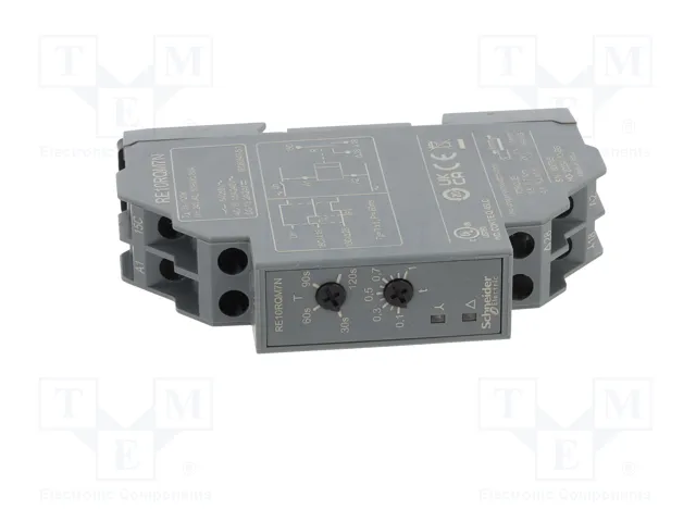 SCHNEIDER ELECTRIC Relé de tiempo Easy Harmony RE10RQM7N 2-120s 220-240VAC