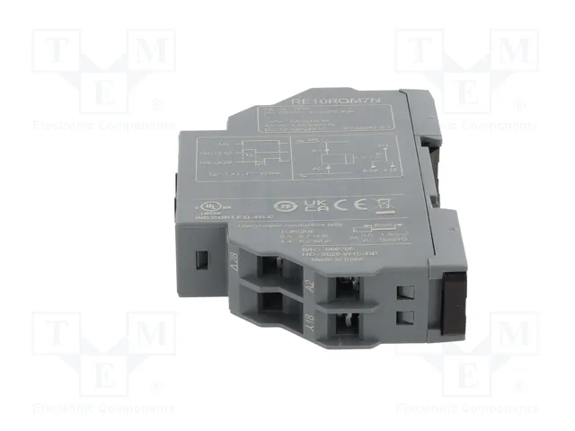 SCHNEIDER ELECTRIC Relé de tiempo Easy Harmony RE10RQM7N 2-120s 220-240VAC