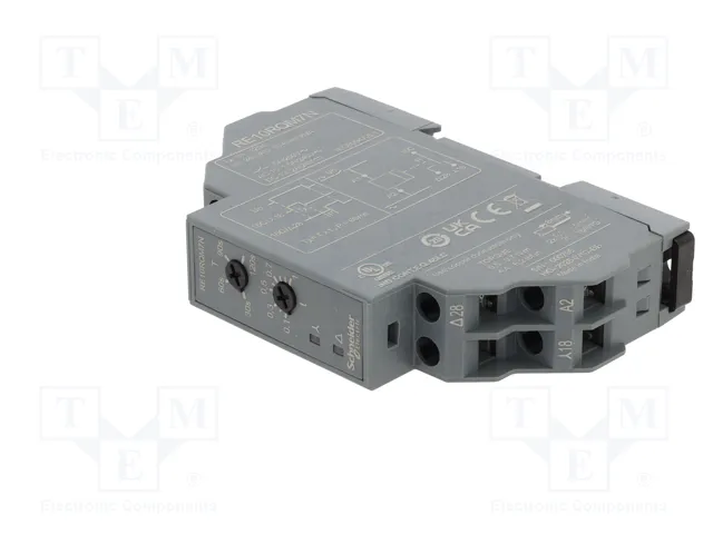 SCHNEIDER ELECTRIC Relé de tiempo Easy Harmony RE10RQM7N 2-120s 220-240VAC