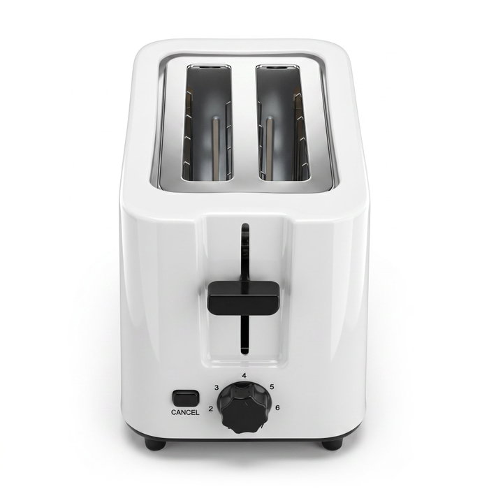 Basic Home Tostadora Blanca 2 Ranuras 700W Basic Home Tostadora Blanca 2 Ranuras 700W