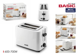 Basic Home Tostadora Blanca 2 Ranuras 700W
