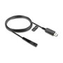 Delock 90980 Cable de Carga USB 12V para Máquina de Afeitar Eléctrica, 1 m, Compatible con Braun Series 1, 3, 5, 7, 9 - Cable de Recarga