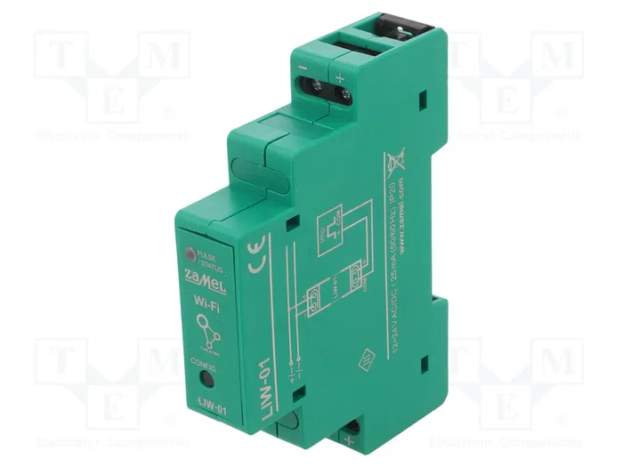 ZAMEL Contador de impulsos Smart Home SUPLA WiFi ZAMEL Contador de impulsos Smart Home SUPLA WiFi