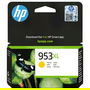 HP Cartucho Tinta Original 953XL F6U18AE Amarillo Alto Rendimiento XL 1450 Páginas