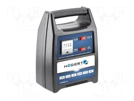 HÖGERT TECHNIK Cargador de Baterías de Plomo-Ácido 12A (20-200Ah)