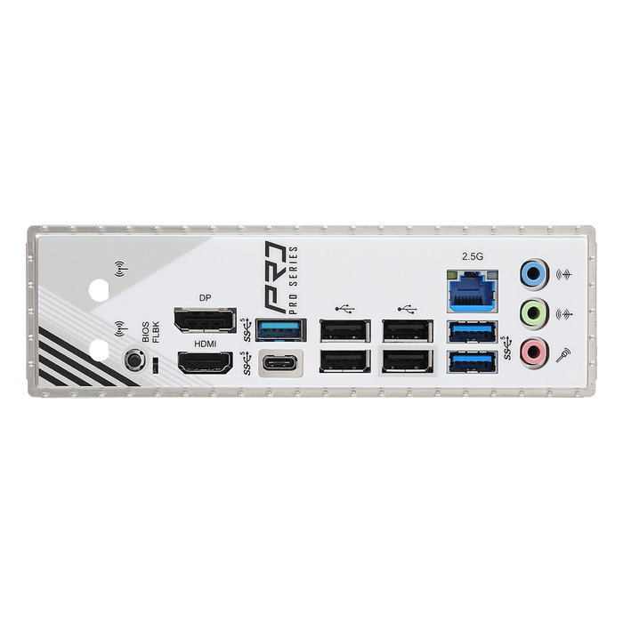 ASRock A620AM Pro RS AM5 mATX - Placa Base AMD A620, Socket AM5, DDR5 (max 256GB), HDMI, DP, 2.5GbE, SATA, M.2, RAID, Audio 7.1, para Ryzen 7000/8000/9000