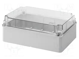 GEWISS 44 CE Carcasa Universal Gris con Tapones