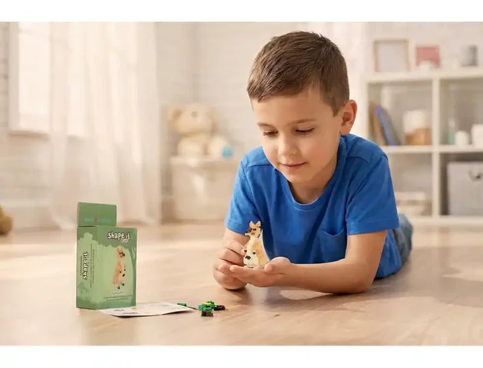 Imaginovo Juego Mini Bloques de Construcción Shape It Canguro 137 Piezas