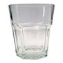 Excellent Houseware Set de 4 vasos de agua de cristal de 280 ml, Transparente