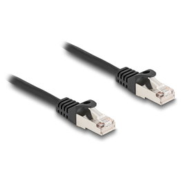 DeLOCK Cable de red RJ50 macho a RJ50 macho S/FTP 0,5 m negro