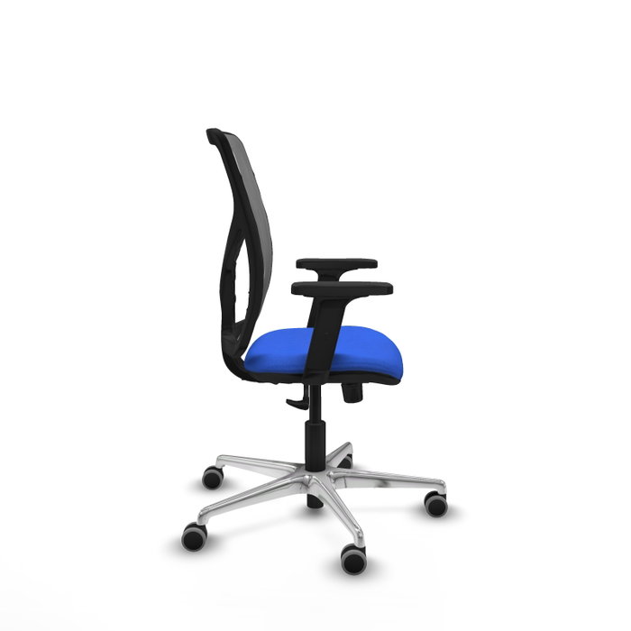 PIQUERAS Y CRESPO Silla de oficina Motilla con mecanismo Sincro, Azul y Gris PIQUERAS Y CRESPO Silla de oficina Motilla con mecanismo Sincro, Azul y Gris