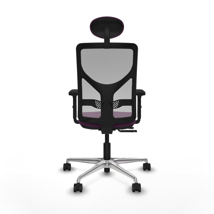 PIQUERAS Y CRESPO Silla de oficina Motilla con mecanismo Sincro/Traslack Morado y Gris PIQUERAS Y CRESPO Silla de oficina Motilla con mecanismo Sincro/Traslack Morado y Gris