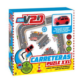 Juego Imagiland Puzle Xxl Infinito Carreteras Con Coche