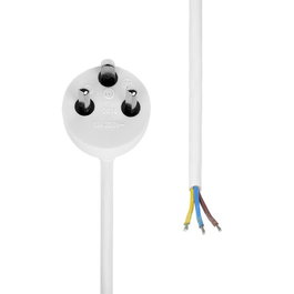 MicroConnect MC-PE007EDBW-OE Cable de Alimentación Tipo K EDB a Extremo Abierto 7m Blanco
