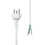 MicroConnect MC-PE007EDBW-OE Cable de Alimentación Tipo K EDB a Extremo Abierto 7m Blanco