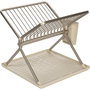 Brabantia Escurridor de platos plegable SinkSide Soft Beige