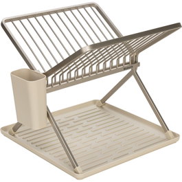 Brabantia Escurridor de platos plegable SinkSide Soft Beige