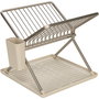 Brabantia Escurridor de platos plegable SinkSide Soft Beige