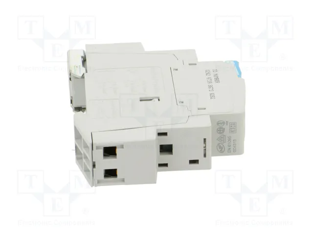 HAGER Relé de instalación monoestable NA x2 24V AC 16A IP20