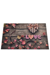 Conceptum Felpudo PVC Antideslizante 40x60cm para Hogar