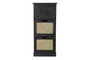 DKD Home Decor Cajonera Vintage Negro Natural