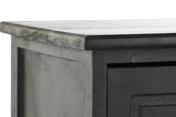 DKD Home Decor Cajonera Vintage Negro Natural DKD Home Decor Cajonera Vintage Negro Natural