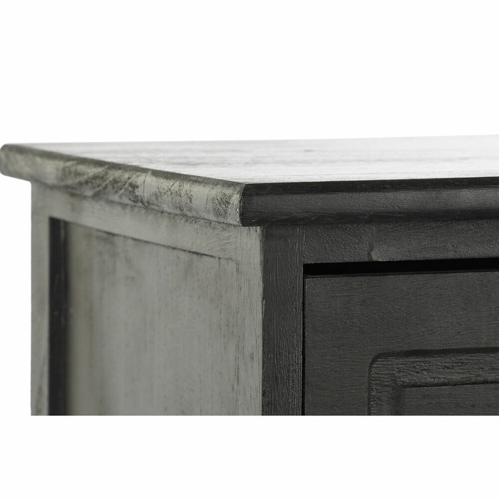 DKD Home Decor Cajonera Vintage Negro Natural DKD Home Decor Cajonera Vintage Negro Natural