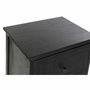 DKD Home Decor Cajonera Vintage Negro Natural