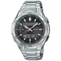 Casio WAVECEPTOR Reloj de Acero Inoxidable - Gris