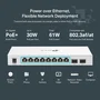 TP-Link FS310GP Switch Gestionado L2/L2+ Gigabit con 8 Puertos RJ45, 2 SFP y PoE de 61W, Carcasa Metálica 1U
