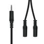 ProXtend Mini-Jack 3-Pin a 2x 2-Pin Cable M-F Negro 20cm