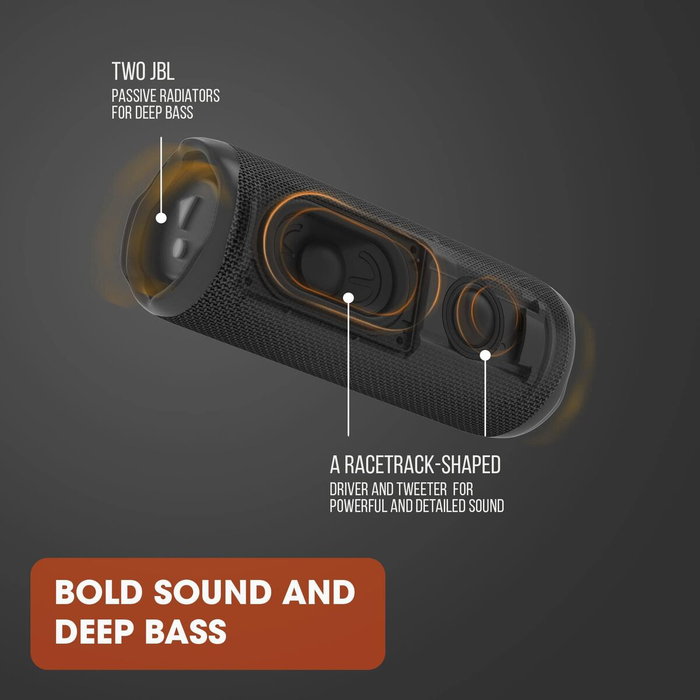 JBL Flip 6 Altavoz Portátil Bluetooth 30W Caqui JBL Flip 6 Altavoz Portátil Bluetooth 30W Caqui