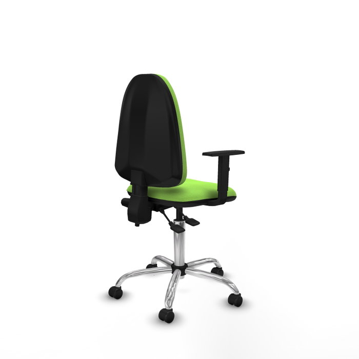 PIQUERAS Y CRESPO Silla de oficina Aýna con mecanismo de doble maneta y tela Pistacho PIQUERAS Y CRESPO Silla de oficina Aýna con mecanismo de doble maneta y tela Pistacho