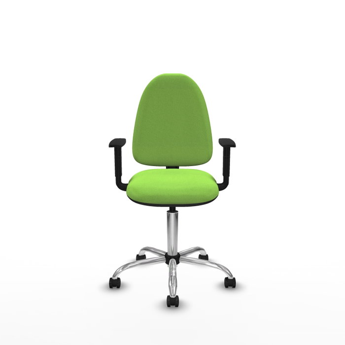 PIQUERAS Y CRESPO Silla de oficina Aýna con mecanismo de doble maneta y tela Pistacho PIQUERAS Y CRESPO Silla de oficina Aýna con mecanismo de doble maneta y tela Pistacho