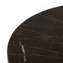 Mesita Negro Metal-Mármol 40 X 40 X 53 cm
