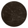 Mesita Negro Metal-Mármol 40 X 40 X 53 cm