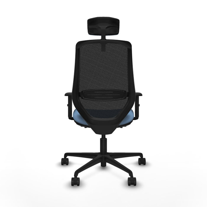 PIQUERAS Y CRESPO Silla de oficina Mardos con mecanismo Sincro/Traslack, Azul cielo y Negro PIQUERAS Y CRESPO Silla de oficina Mardos con mecanismo Sincro/Traslack, Azul cielo y Negro