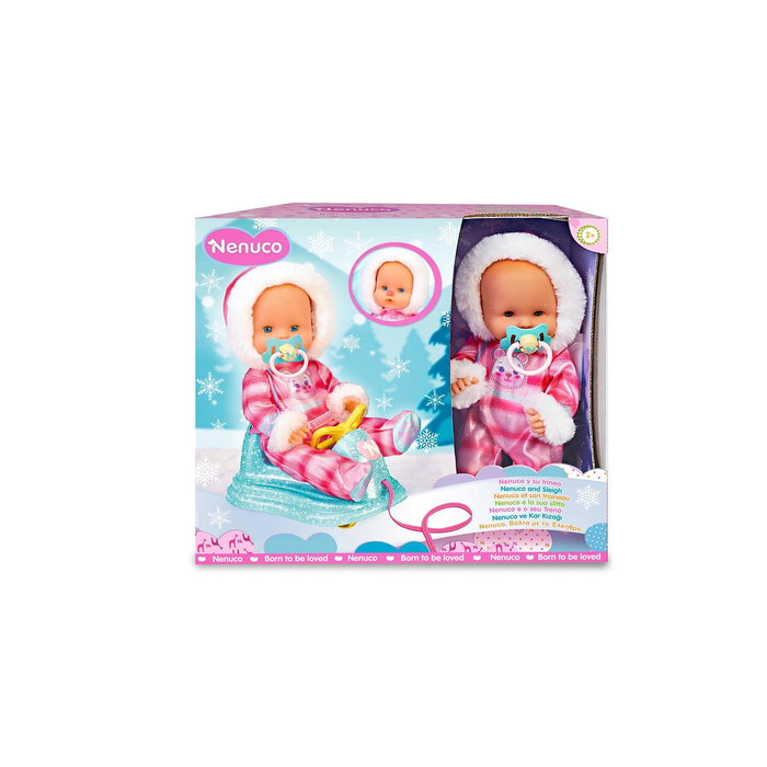 Nenuco NFN59000 Nenuco y su Trineo Muñeca con Accesorios