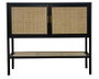 DKD Home Decor Aparador Paulownia MDF Negro