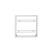 Opple Lighting B.V. OPPL LEDPanelRC-Sl Sq625-Surface-Module-WH-CT con marco de montaje superficial 625x625x65mm