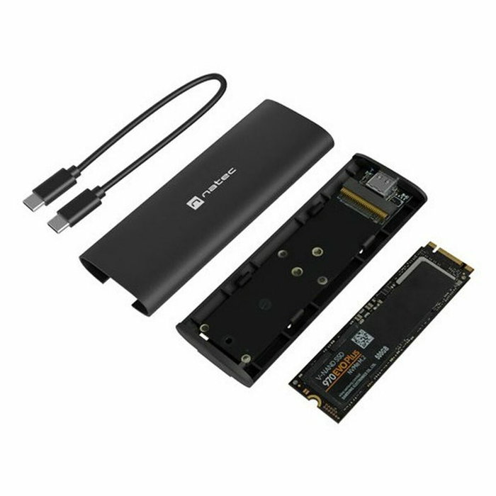 Natec NKZ-2286 Caja externa para SSD M.2 Negro